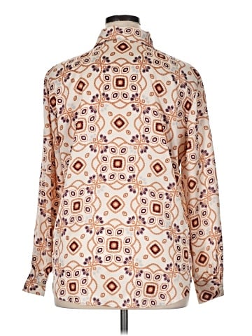 Ann Taylor Long Sleeve Blouse (view 2)