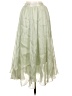 Unbranded 100% Polyester Green Formal Skirt Size S - photo 2
