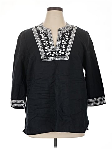 Talbots 3/4 Sleeve Blouse (view 1)