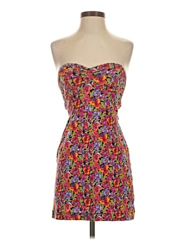 Black Poppy Cocktail Dress (view 1)