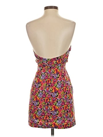 Black Poppy Cocktail Dress (view 2)