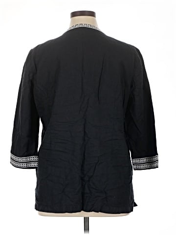 Talbots 3/4 Sleeve Blouse (view 2)