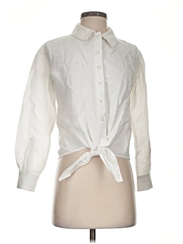 Boston Proper Long Sleeve Blouse (view 1)