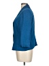 Studio I 100% Polyester Blue Blazer Size 12 - photo 5