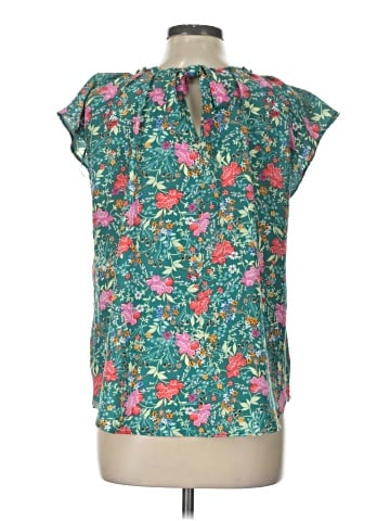 LC Lauren Conrad Short Sleeve Blouse (view 2)