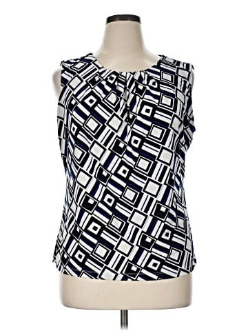 Calvin Klein Sleeveless Blouse (view 1)
