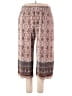 Susan Graver 100% Polyester Paisley Brown Casual Pants Size XL (petite) - photo 1