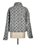 Fabletics 100% Polyester Argyle Gray Jacket Size M - photo 2
