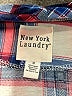 New York Laundry 100% Polyester Plaid Blue Kimono Size M - photo 7