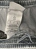 Adidas 100% Polyester Gray Track Pants Size 8 - photo 4