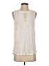 Daniel Rainn 100% Rayon Ivory Sleeveless Blouse Size S (estimated) - photo 1