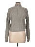 Pink Rose 100% Acrylic Gray Pullover Sweater Size L - photo 1