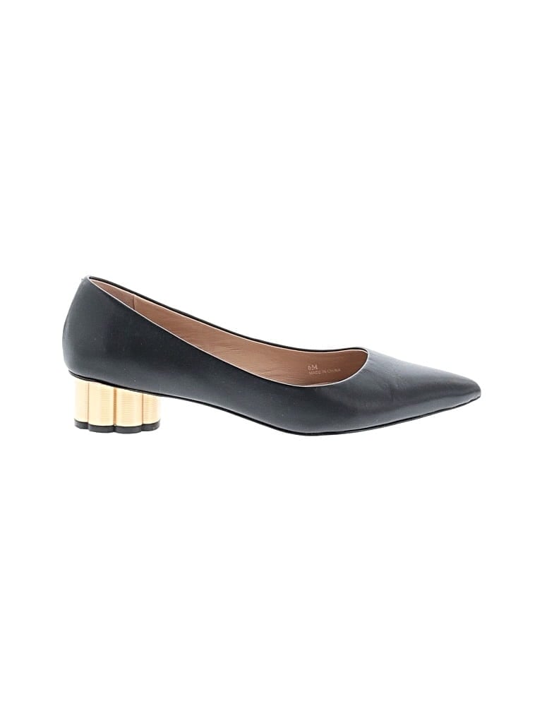 Pre-owned Linea Paolo Heels In Black