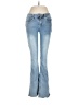 Vigoss Hearts Blue Jeans Size 25 waist - photo 1