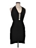 Solemio Black Cocktail Dress Size M - photo 1