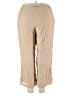 Sharagano Solid Tan Khakis Size 2X - photo 2