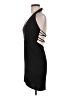 Solemio Black Cocktail Dress Size M - photo 5