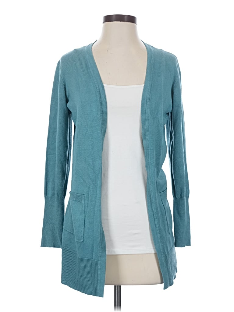 Pre-owned Nine West Cardigan Sweater In Teal