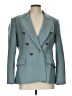 Zara 100% Polyester Teal Blazer Size L - photo 1