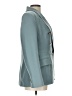 Zara 100% Polyester Teal Blazer Size L - photo 4