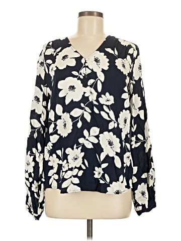 Liz Claiborne Long Sleeve Blouse (view 1)