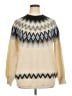 Vero Moda Chevron-herringbone Tan Pullover Sweater Size XL - photo 1