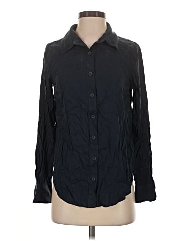 Universal Standard Long Sleeve Button-Down Shirt (view 1)