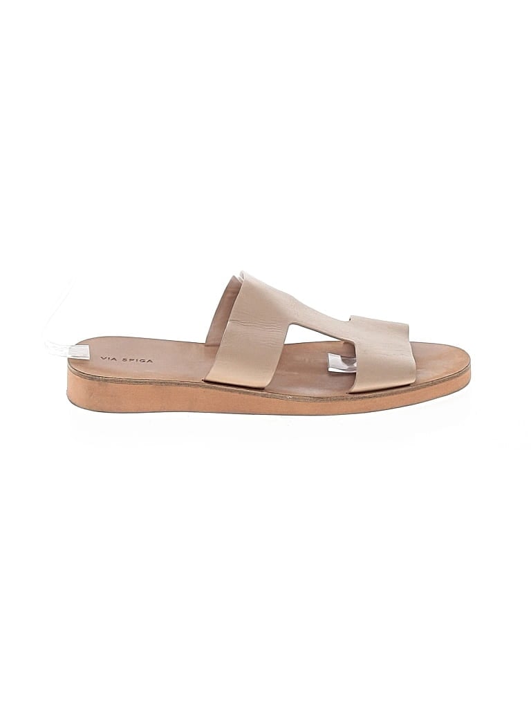 Pre-owned Via Spiga Sandals In Tan