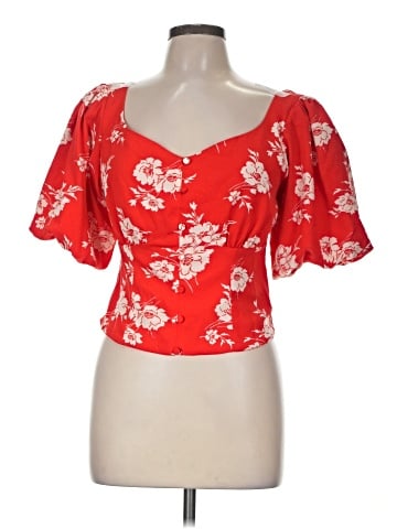 Express Short Sleeve Blouse (view 1)