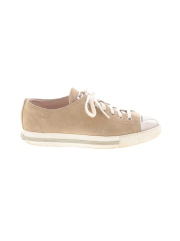 Miu Miu Suede Cap Toe Sneakers (view 1)