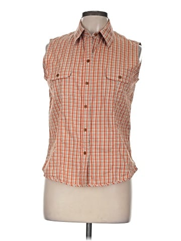 Eddie Bauer Sleeveless Button-Down Shirt (view 1)