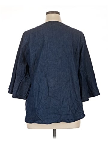 Philosophy Republic Clothing 3/4 Sleeve Blouse (view 2)