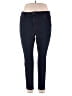 Tahari Solid Blue Jeggings Size 18 - photo 1