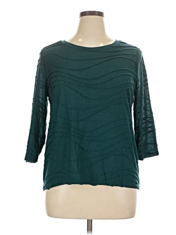 Simply Vera Vera Wang 3/4 Sleeve T-Shirt (view 1)