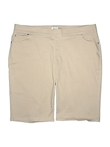 Kim Rogers Khaki Shorts (view 1)
