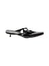Prada 100% Leather Black Leather Mule Size EU 39 1/2 - photo 1