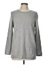 J. McLaughlin 100% Cashmere Gray Cashmere Pullover Sweater Size L - photo 1