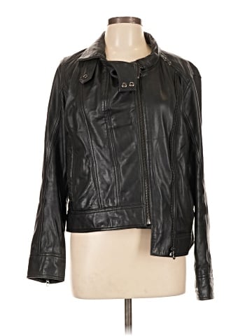 Ted Baker London Leather Jacket (view 1)