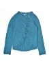 Persnickety 100% Cotton Teal Cardigan Size 14 - photo 1
