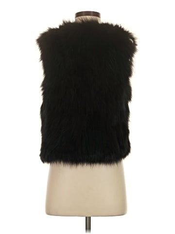 Saks Fifth Avenue Faux Fur Vest (view 2)