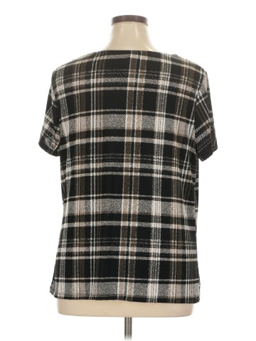 Jaclyn Smith Short Sleeve Blouse (view 2)
