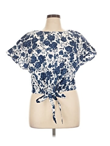 Talbots Short Sleeve Blouse (view 1)