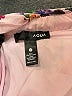 Aqua 100% Polyester Print Pink Cocktail Dress Size L - photo 4