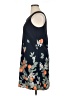 Ann Taylor Print Blue Casual Dress Size XL - photo 5