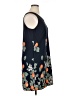 Ann Taylor Print Blue Casual Dress Size XL - photo 4
