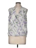 Nine West 100% Polyester Purple Sleeveless Blouse Size M - photo 1