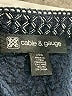 Cable & Gauge Blue Short Sleeve Blouse Size L - photo 7