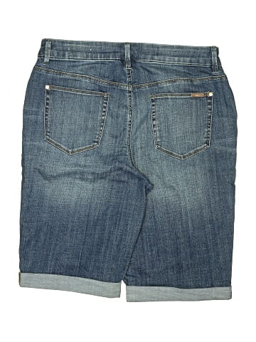 So Slimming by Chico's Denim Shorts (view 2)