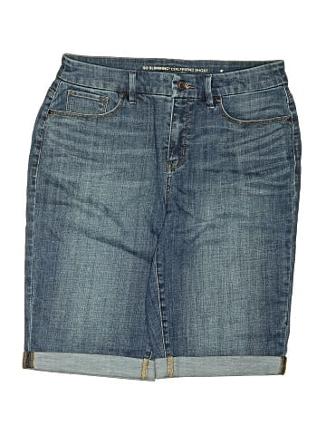 So Slimming by Chico's Denim Shorts (view 1)