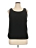Coldwater Creek 100% Polyester Black Sleeveless Top Size 14 - photo 1